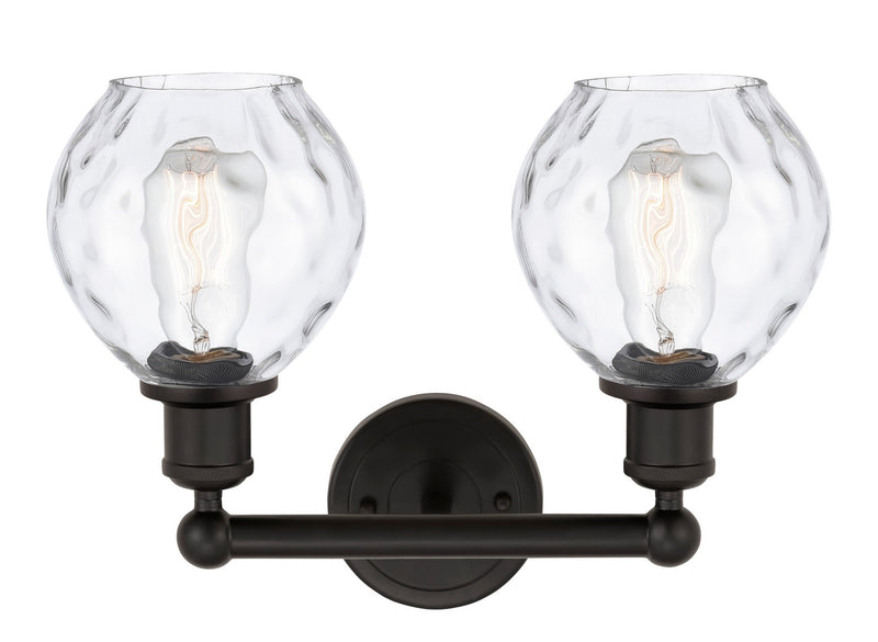 Innovations 616-2W-OB-G362 Two Light Bath Vanity, Oil Rubbed Bronze