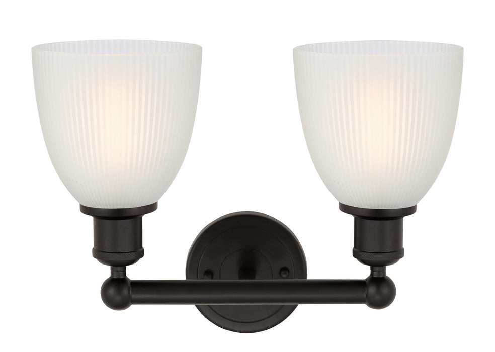 Innovations 616-2W-OB-G381 Two Light Bath Vanity, Oil Rubbed Bronze