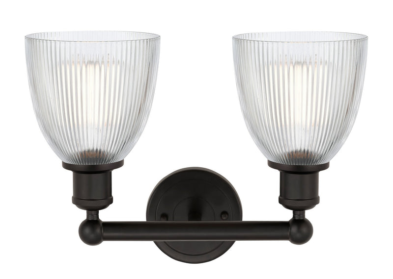 Innovations 616-2W-OB-G382 Two Light Bath Vanity, Oil Rubbed Bronze