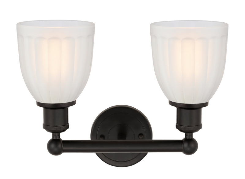 Innovations 616-2W-OB-G441 Two Light Bath Vanity, Oil Rubbed Bronze