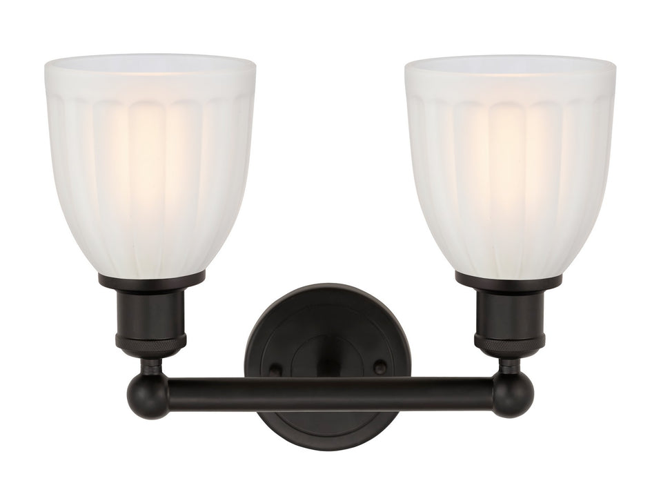 Innovations 616-2W-OB-G441 Two Light Bath Vanity, Oil Rubbed Bronze