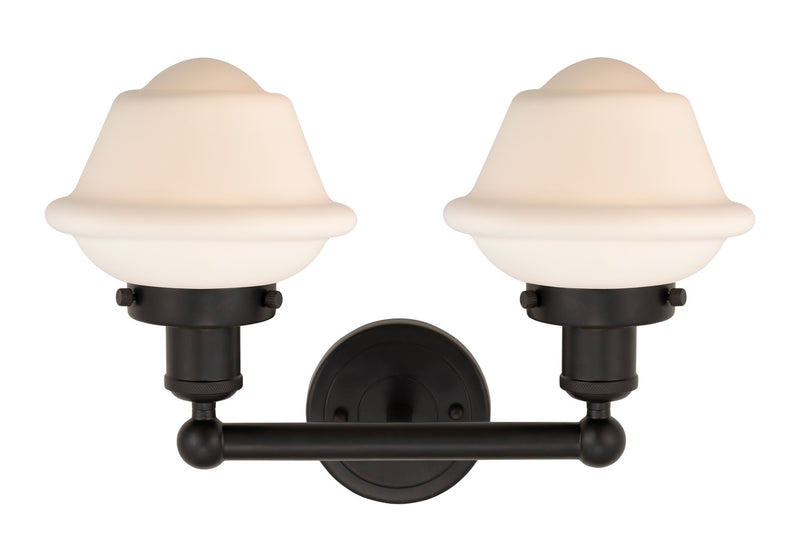 Innovations 616-2W-OB-G531 Two Light Bath Vanity, Oil Rubbed Bronze