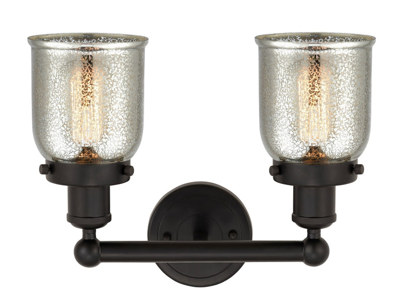 Innovations 616-2W-OB-G58 Two Light Bath Vanity, Oil Rubbed Bronze