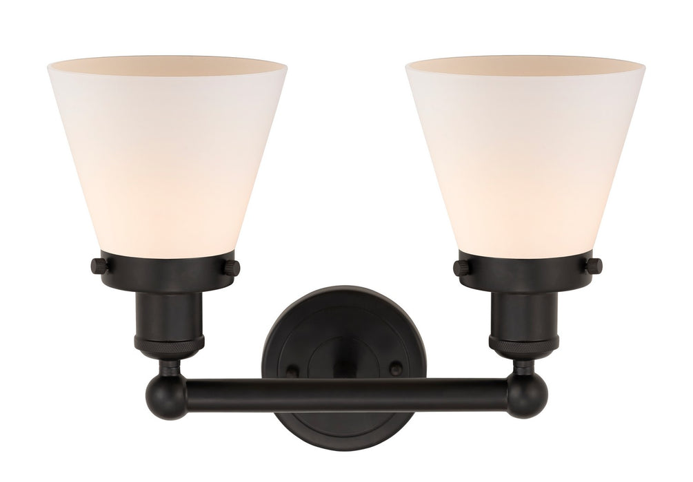 Innovations 616-2W-OB-G61 Two Light Bath Vanity, Oil Rubbed Bronze