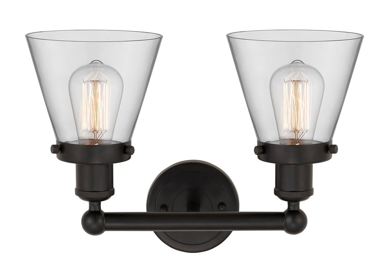 Innovations 616-2W-OB-G62 Two Light Bath Vanity, Oil Rubbed Bronze