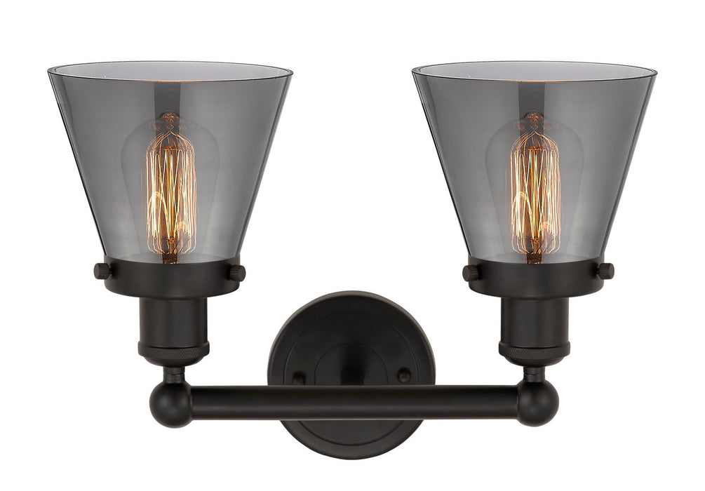 Innovations 616-2W-OB-G63 Two Light Bath Vanity, Oil Rubbed Bronze