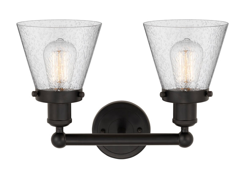 Innovations 616-2W-OB-G64 Two Light Bath Vanity, Oil Rubbed Bronze
