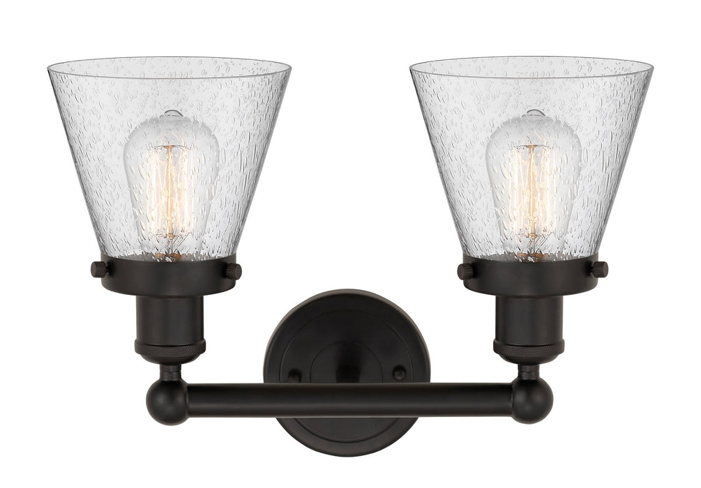 Innovations 616-2W-OB-G64 Two Light Bath Vanity, Oil Rubbed Bronze