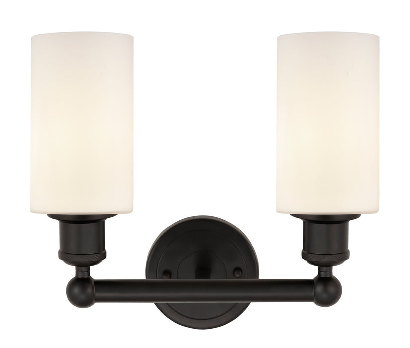 Innovations 616-2W-OB-G801 Two Light Bath Vanity, Oil Rubbed Bronze