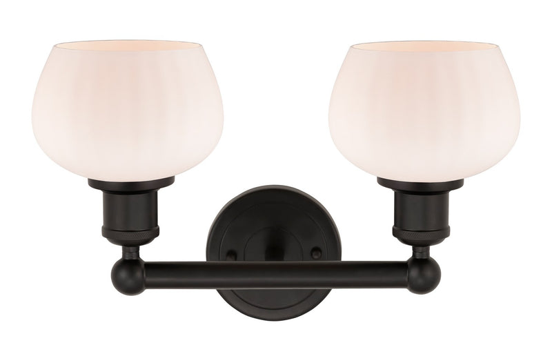 Innovations 616-2W-OB-G91 Two Light Bath Vanity, Oil Rubbed Bronze