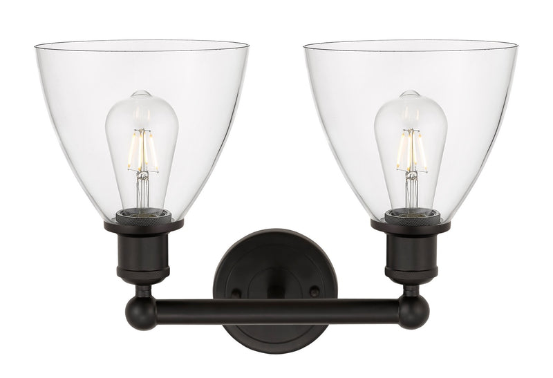Innovations 616-2W-OB-GBD-752 Two Light Bath Vanity, Oil Rubbed Bronze