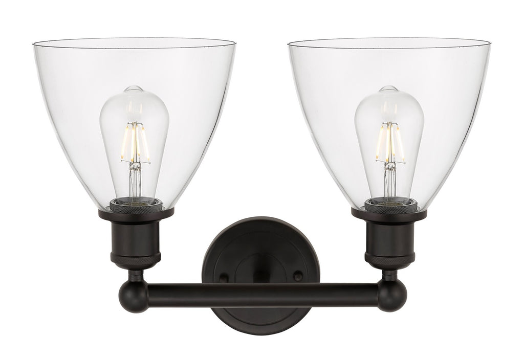 Innovations 616-2W-OB-GBD-752 Two Light Bath Vanity, Oil Rubbed Bronze