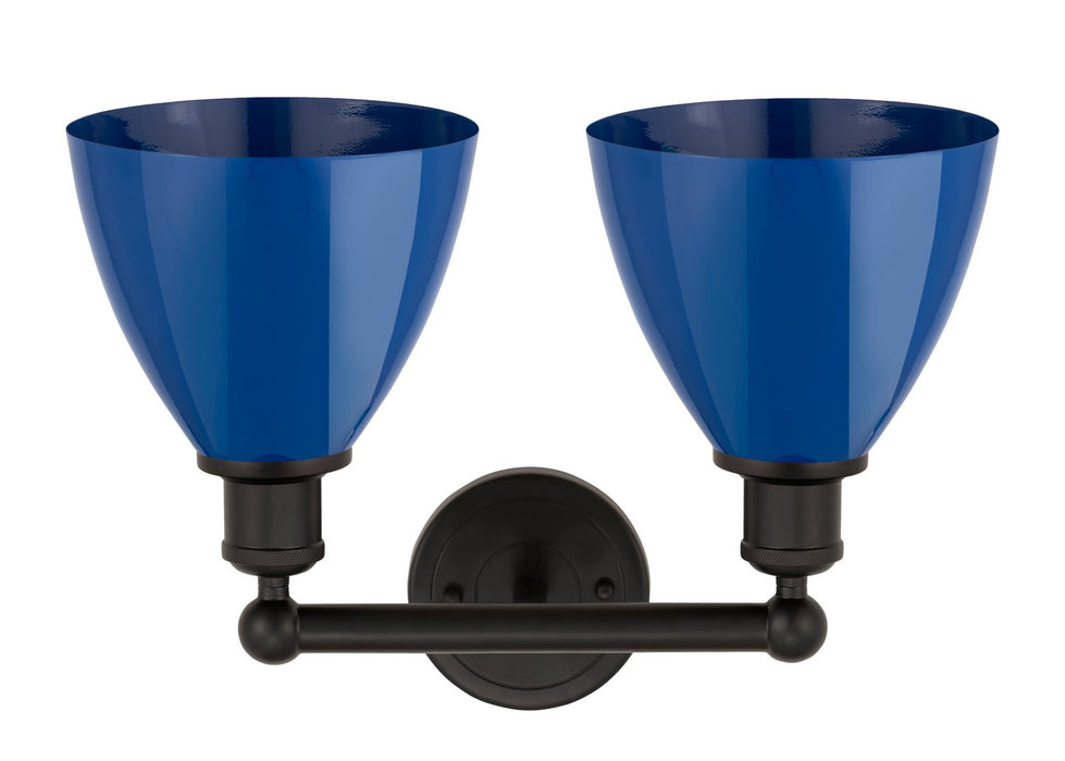 Innovations 616-2W-OB-MBD-75-BL Two Light Bath Vanity, Oil Rubbed Bronze