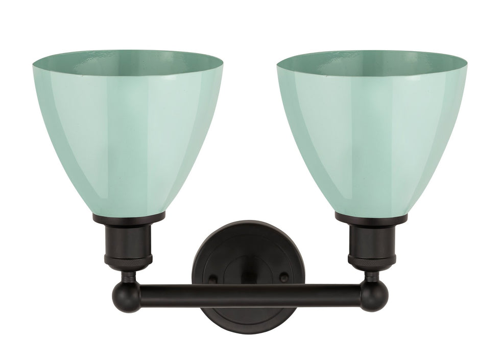 Innovations 616-2W-OB-MBD-75-SF Two Light Bath Vanity, Oil Rubbed Bronze