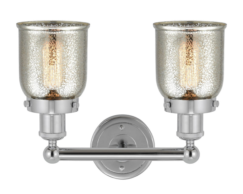 Innovations 616-2W-PC-G58 Two Light Bath Vanity, Polished Chrome