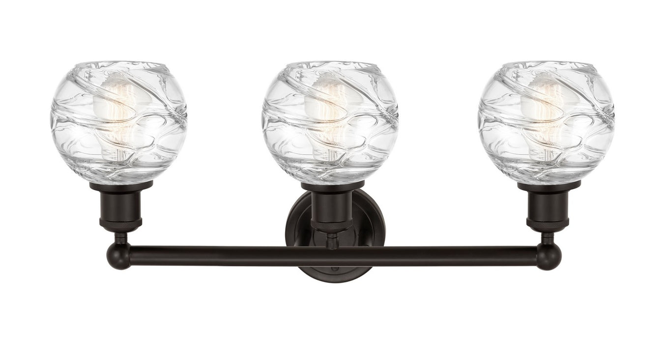 Innovations 616-3W-OB-G1213-6 Three Light Bath Vanity, Oil Rubbed Bronze