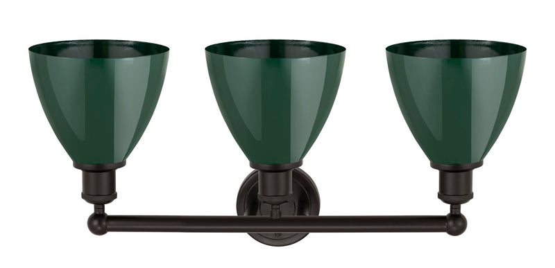 Innovations 616-3W-OB-MBD-75-GR Three Light Bath Vanity, Oil Rubbed Bronze