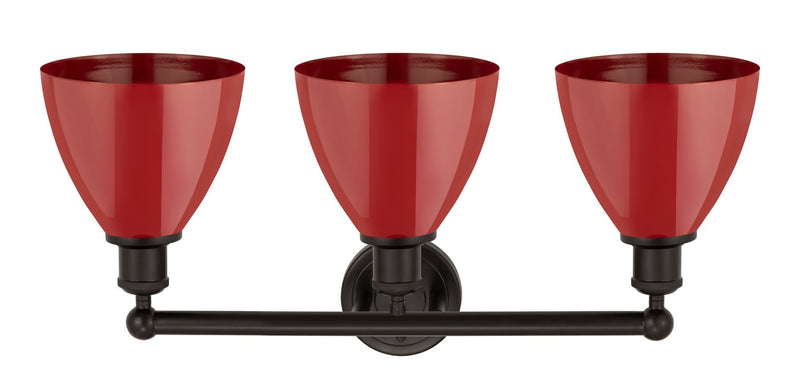 Innovations 616-3W-OB-MBD-75-RD Three Light Bath Vanity, Oil Rubbed Bronze