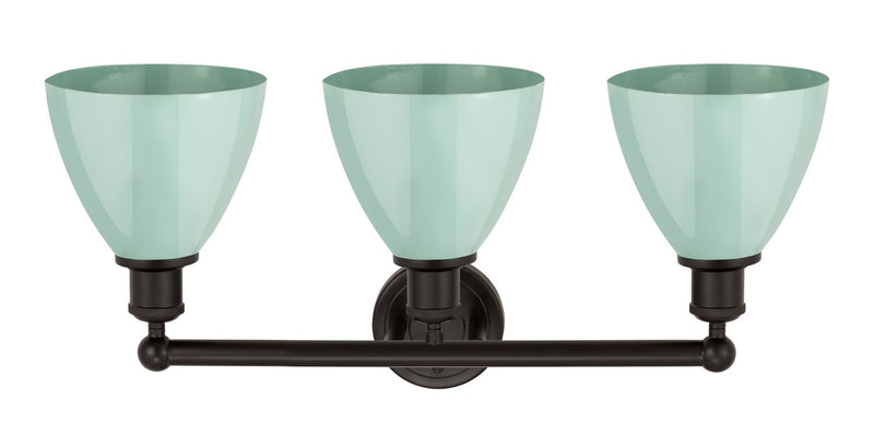 Innovations 616-3W-OB-MBD-75-SF Three Light Bath Vanity, Oil Rubbed Bronze