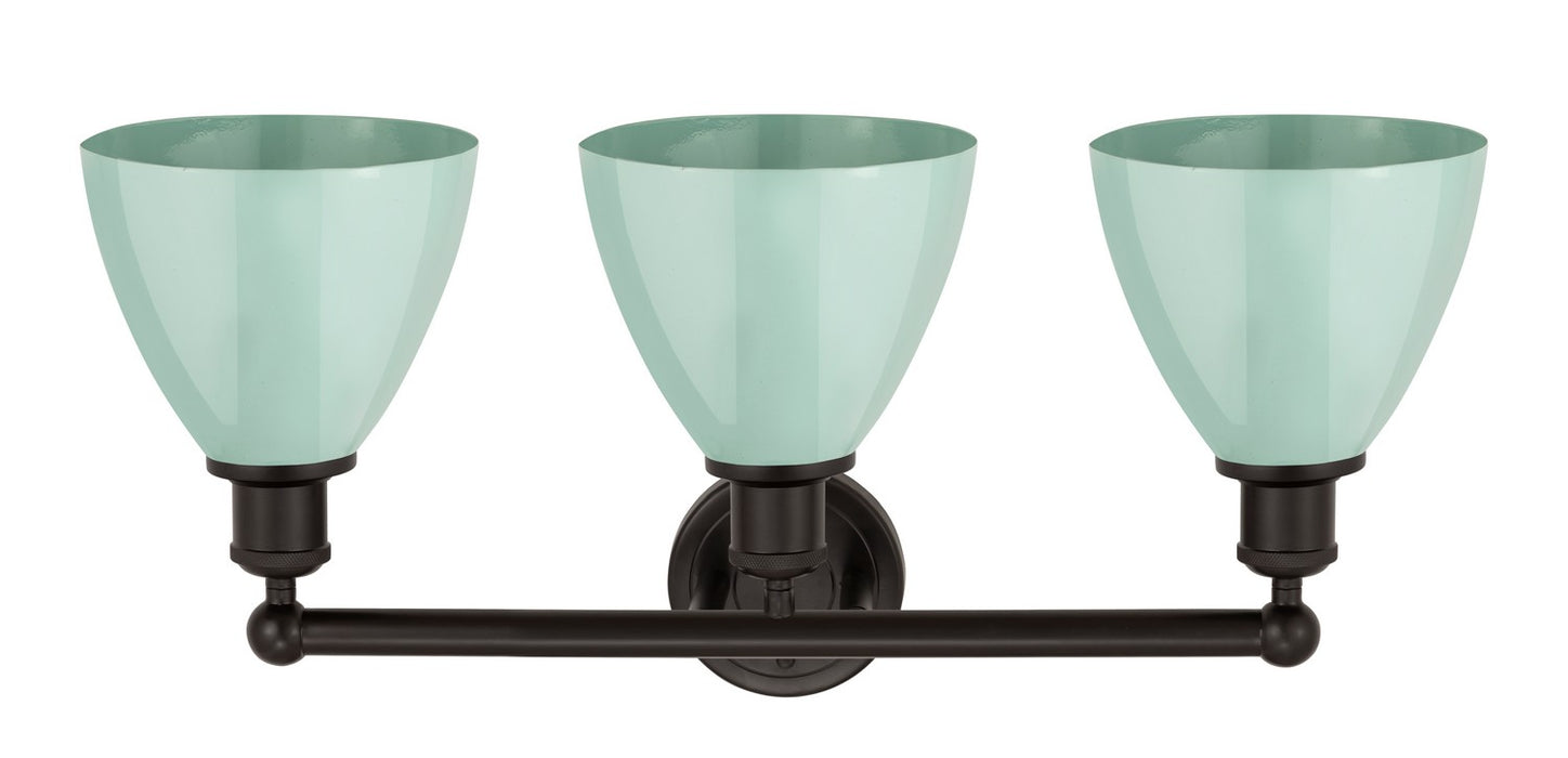 Innovations 616-3W-OB-MBD-75-SF Three Light Bath Vanity, Oil Rubbed Bronze