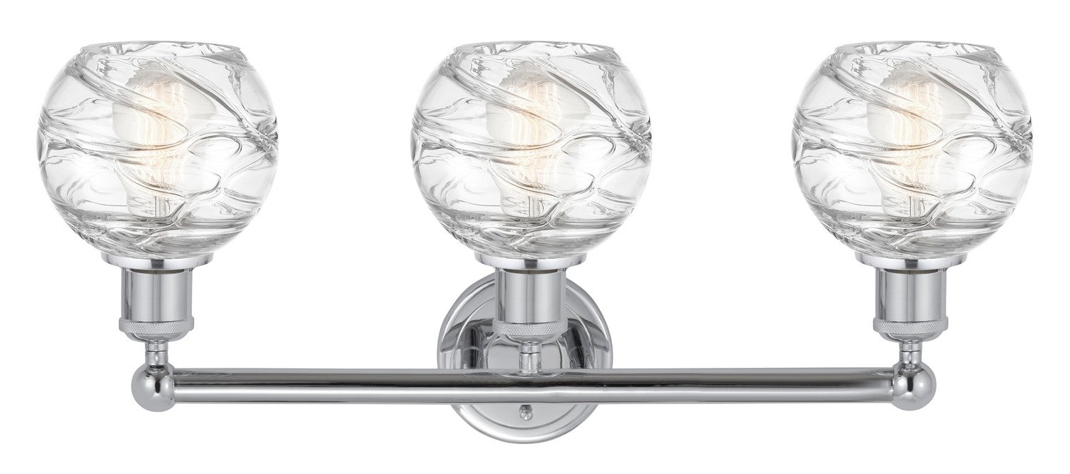 Innovations 616-3W-PC-G1213-6 Three Light Bath Vanity, Polished Chrome