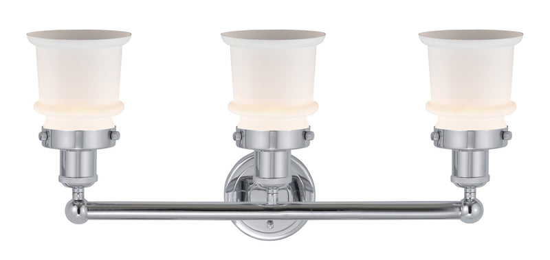 Innovations 616-3W-PC-G181S Three Light Bath Vanity, Polished Chrome