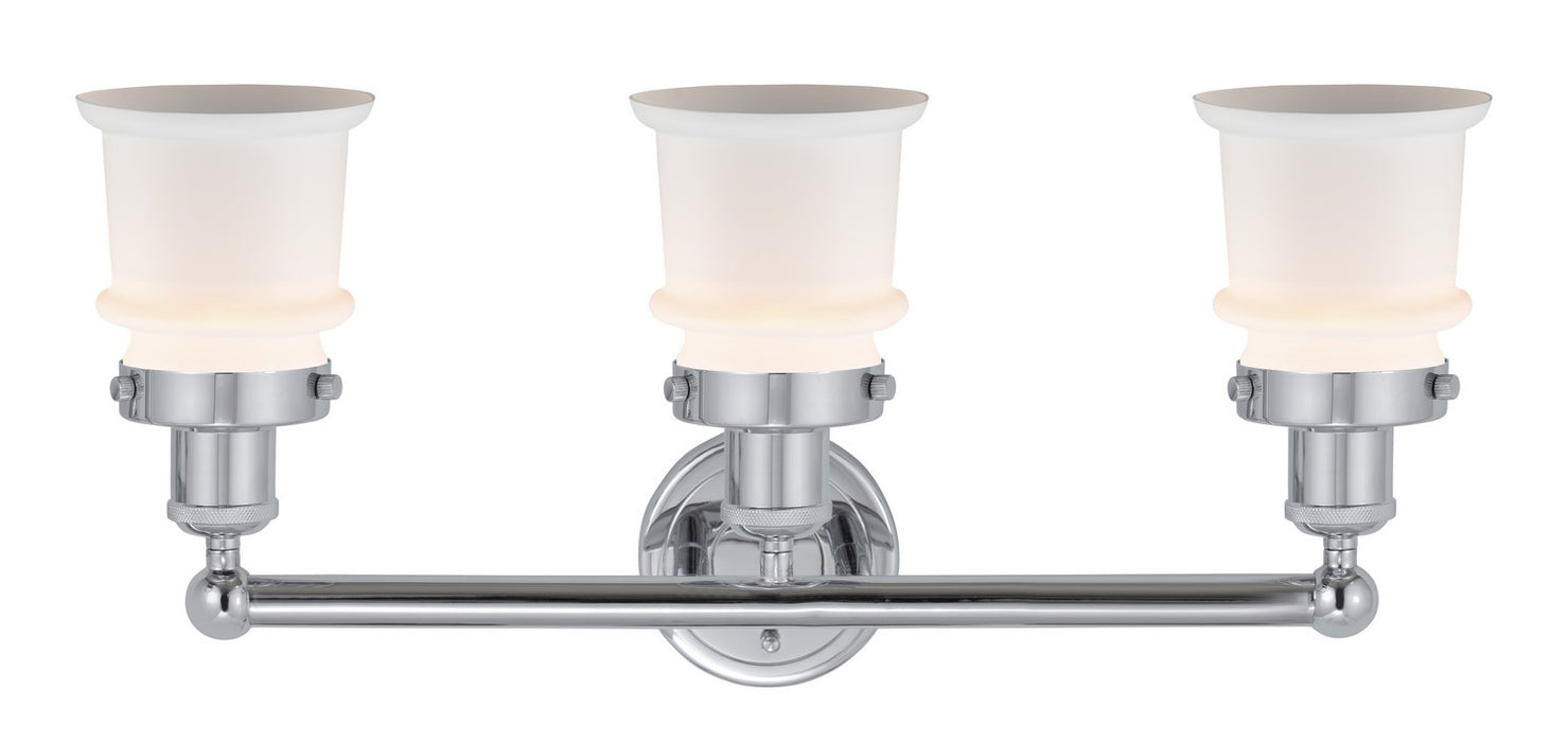 Innovations 616-3W-PC-G181S Three Light Bath Vanity, Polished Chrome