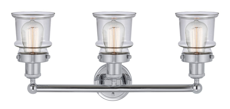 Innovations 616-3W-PC-G182S Three Light Bath Vanity, Polished Chrome