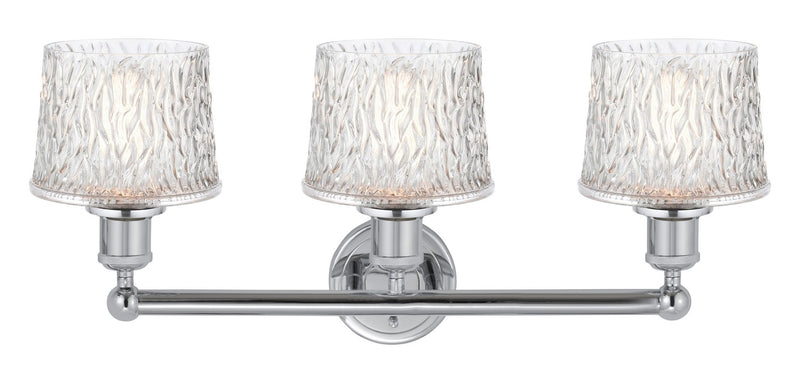 Innovations 616-3W-PC-G402 Three Light Bath Vanity, Polished Chrome