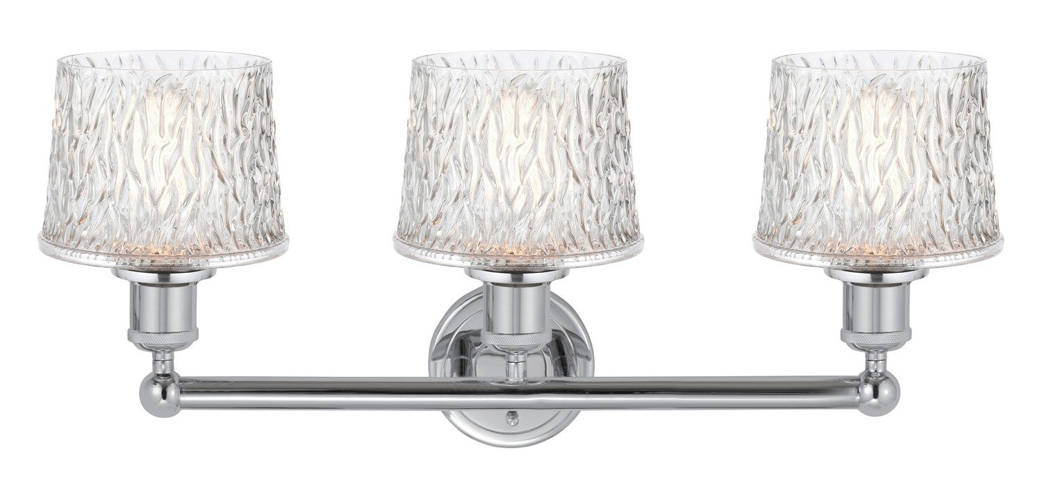 Innovations 616-3W-PC-G402 Three Light Bath Vanity, Polished Chrome