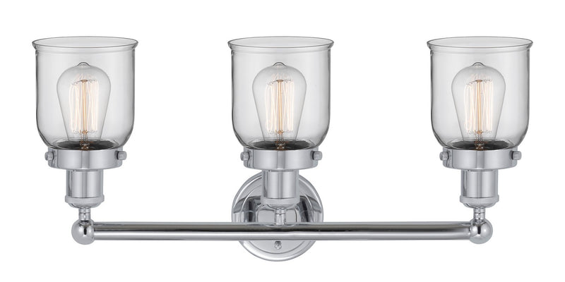 Innovations 616-3W-PC-G52 Three Light Bath Vanity, Polished Chrome