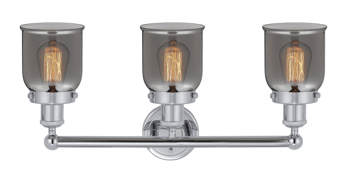 Innovations 616-3W-PC-G53 Three Light Bath Vanity, Polished Chrome