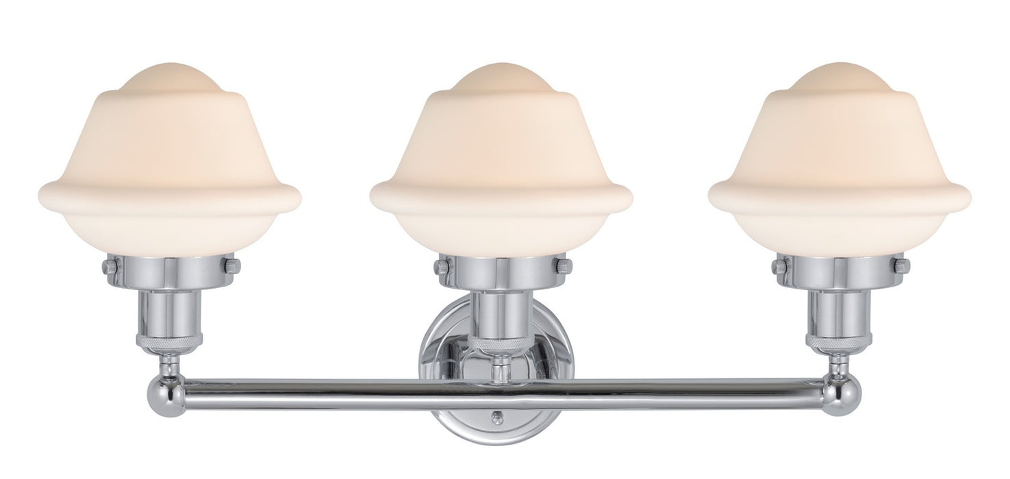 Innovations 616-3W-PC-G531 Three Light Bath Vanity, Polished Chrome