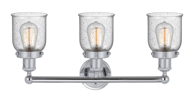 Innovations 616-3W-PC-G54 Three Light Bath Vanity, Polished Chrome