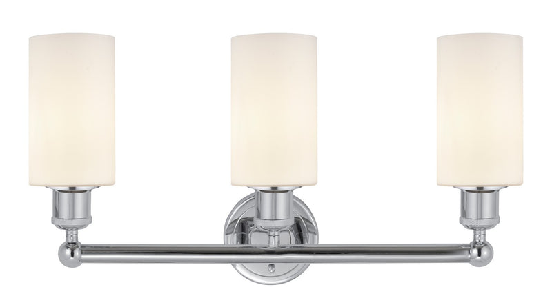 Innovations 616-3W-PC-G801 Three Light Bath Vanity, Polished Chrome