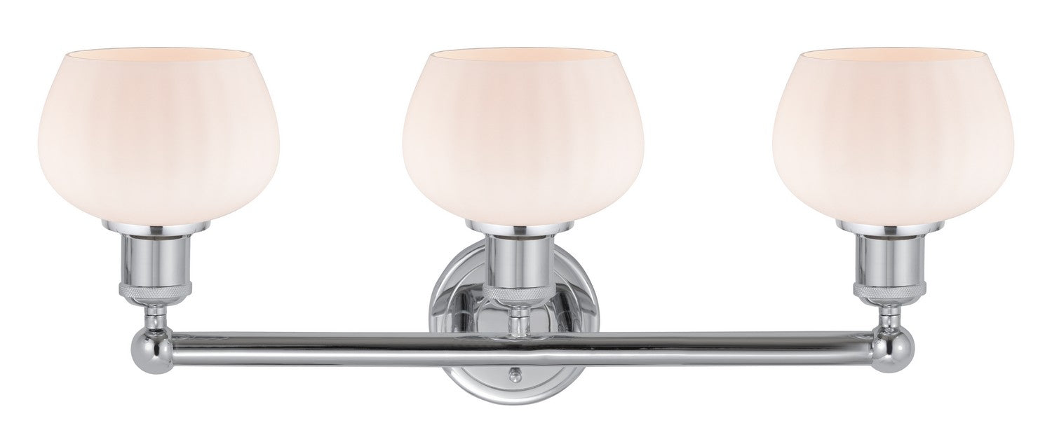 Innovations 616-3W-PC-G91 Three Light Bath Vanity, Polished Chrome