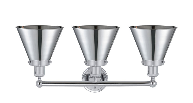 Innovations 616-3W-PC-M13-PC Three Light Bath Vanity, Polished Chrome