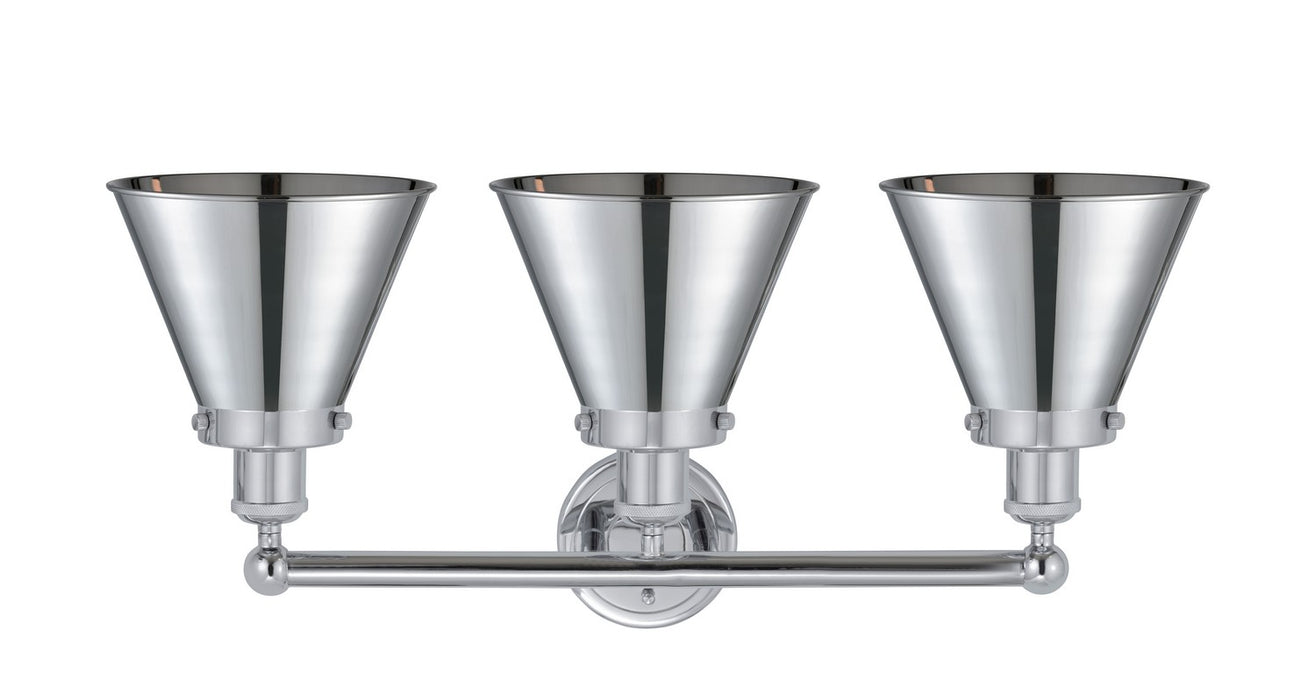Innovations 616-3W-PC-M13-PC Three Light Bath Vanity, Polished Chrome