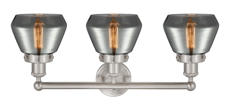 Innovations 616-3W-SN-G173 Three Light Bath Vanity, Brushed Satin Nickel