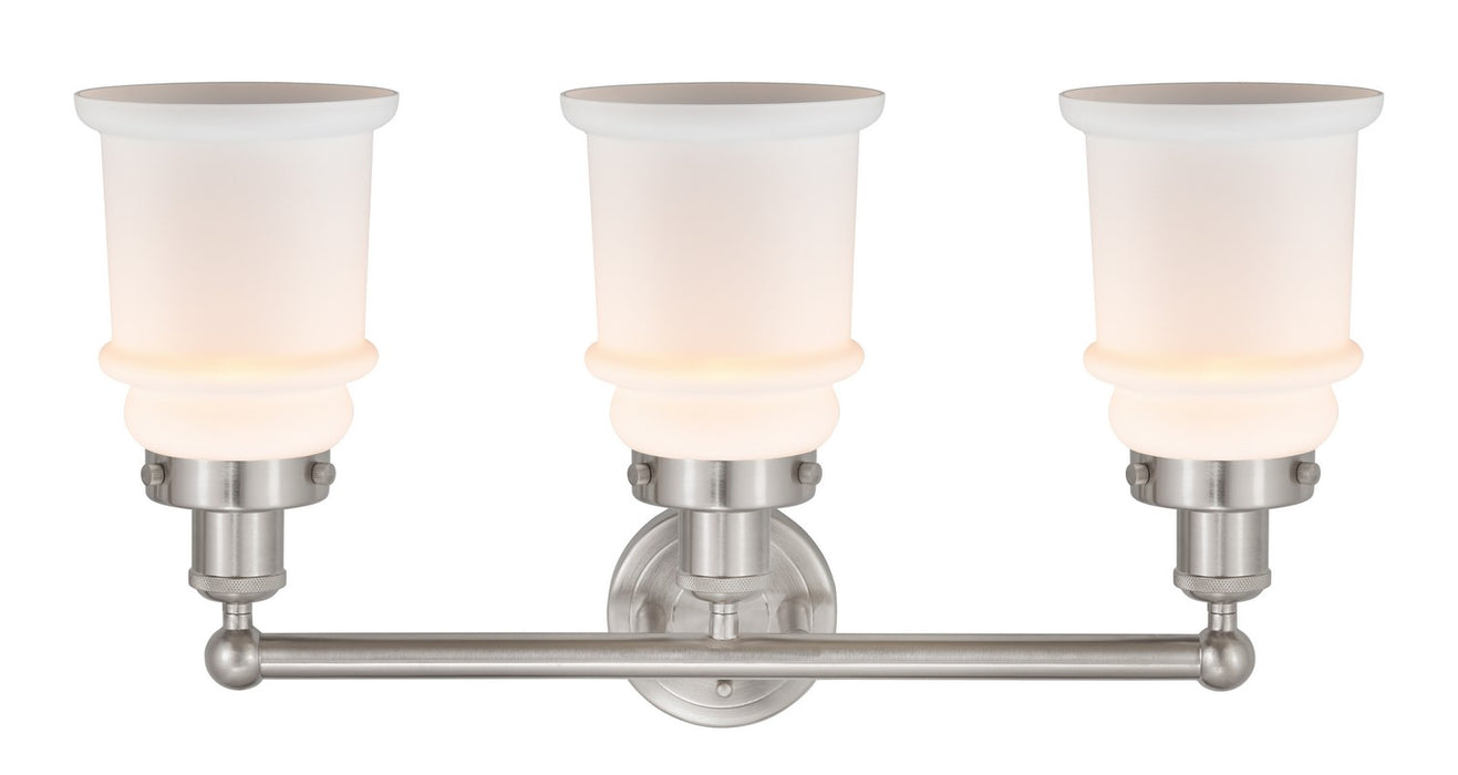 Innovations 616-3W-SN-G181 Three Light Bath Vanity, Brushed Satin Nickel