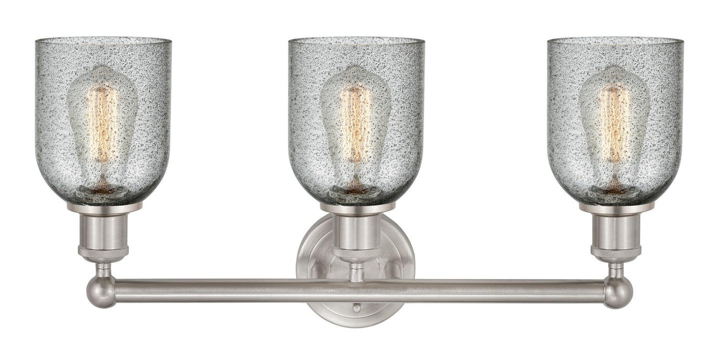 Innovations 616-3W-SN-G257 Three Light Bath Vanity, Brushed Satin Nickel