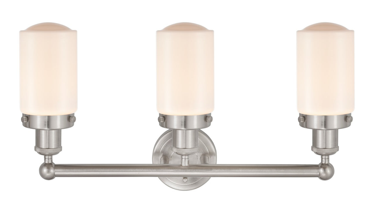 Innovations 616-3W-SN-G311 Three Light Bath Vanity, Brushed Satin Nickel