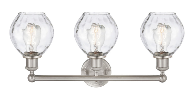 Innovations 616-3W-SN-G362 Three Light Bath Vanity, Brushed Satin Nickel