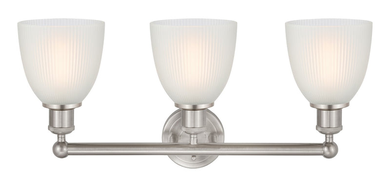 Innovations 616-3W-SN-G381 Three Light Bath Vanity, Brushed Satin Nickel