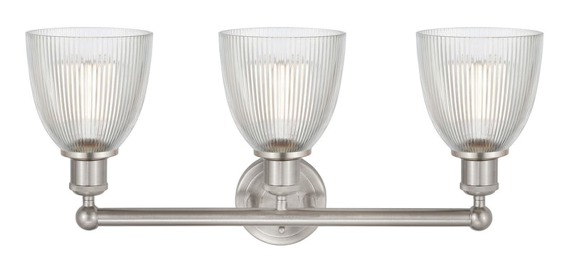 Innovations 616-3W-SN-G382 Three Light Bath Vanity, Brushed Satin Nickel