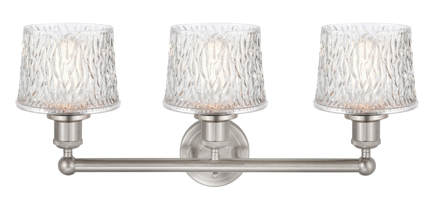 Innovations 616-3W-SN-G402 Three Light Bath Vanity, Brushed Satin Nickel