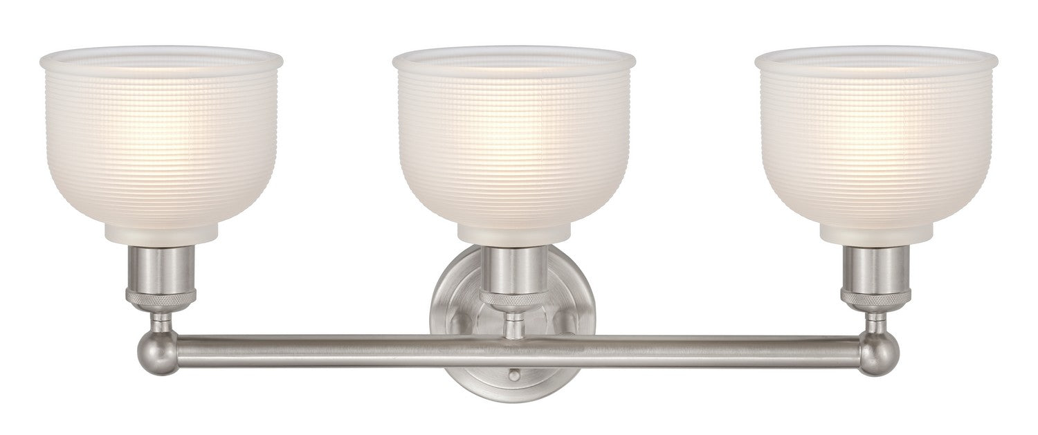 Innovations 616-3W-SN-G411 Three Light Bath Vanity, Brushed Satin Nickel