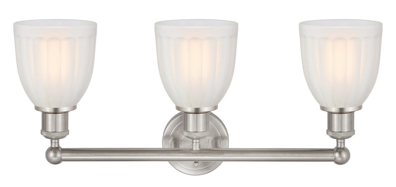 Innovations 616-3W-SN-G441 Three Light Bath Vanity, Brushed Satin Nickel