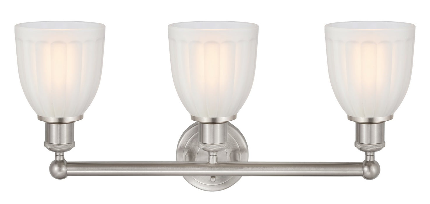 Innovations 616-3W-SN-G441 Three Light Bath Vanity, Brushed Satin Nickel