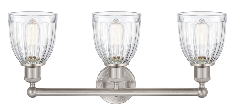Innovations 616-3W-SN-G442 Three Light Bath Vanity, Brushed Satin Nickel